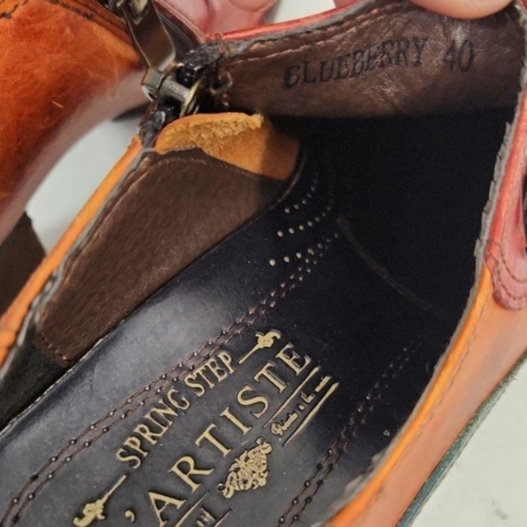 Spring Step Colorful Women's Heeled Shoes, EU40 (8.5-9) - Picture 4 of 7